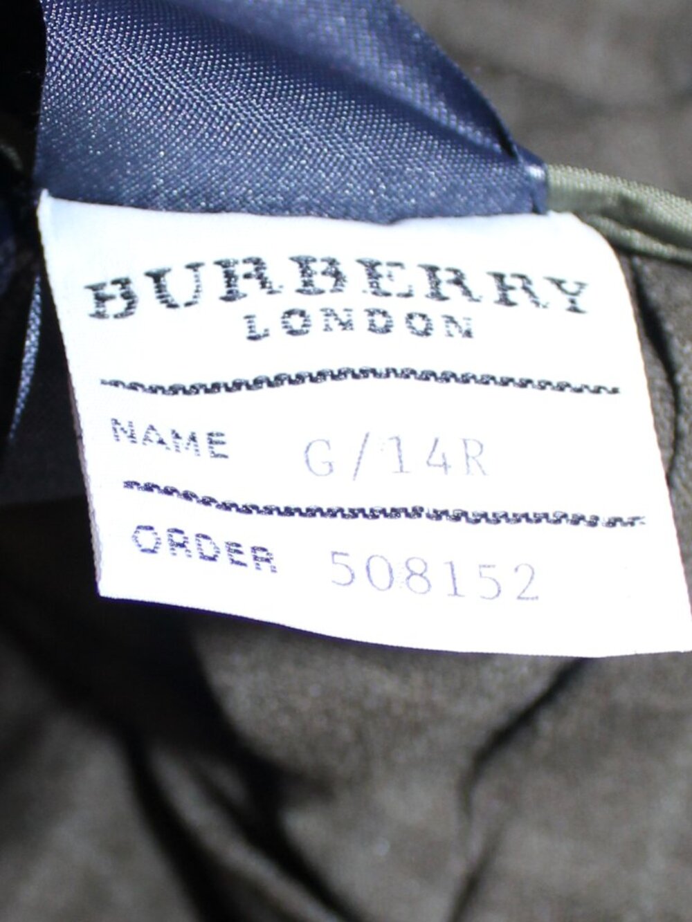 Vtg Burberry blend Wool Checkered Pants Wide Leg  Made in England size G14/US 10 - Picture 5 of 6